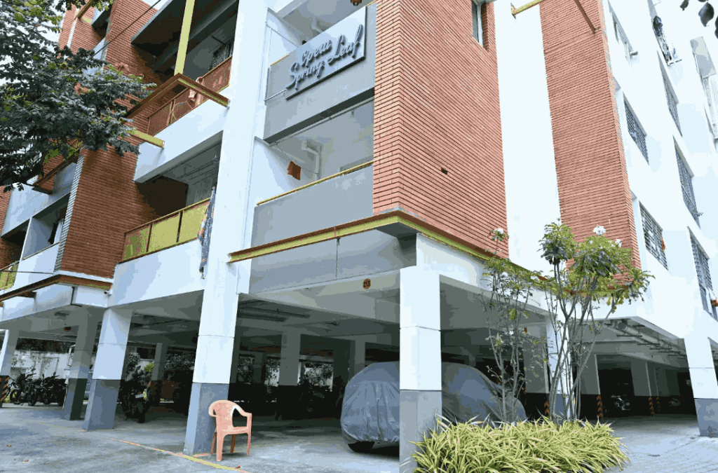 Spring Leaf Architecture Detail